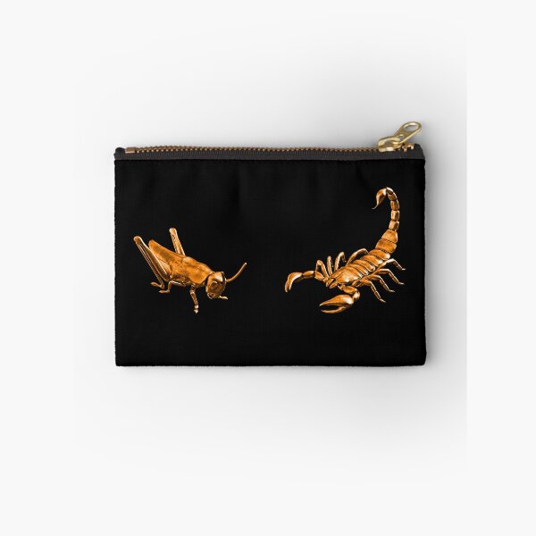 Item preview, The Scorpion Or The Grasshopper? - Orange Metallic Design designed and sold by Timebird.
