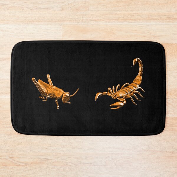 Item preview, The Scorpion Or The Grasshopper? - Orange Metallic Design designed and sold by Timebird.