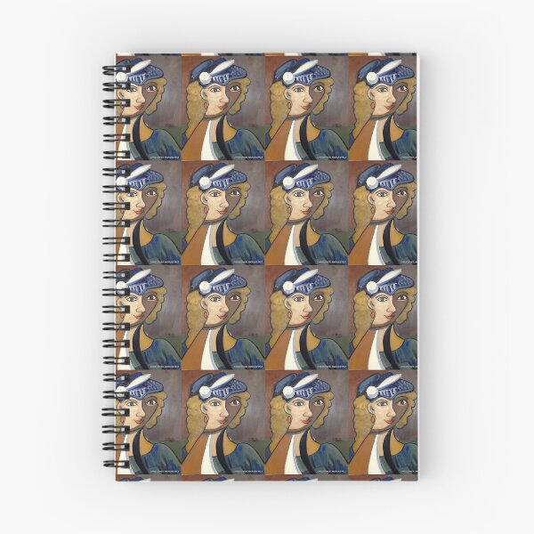 Item preview, blue hat and white feather. designed and sold by smiley100.
