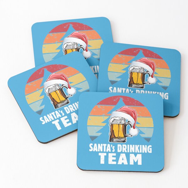 Item preview, Santa Drinking Team - Funny Santa Team Christmas Vintage Design for Beer Lovers Mens and Womens - Parody to Cookie Baking Team - Awesome Christmas Family Matching Team Santa Gifts Pajamas T-shirts designed and sold by WG-Factory.