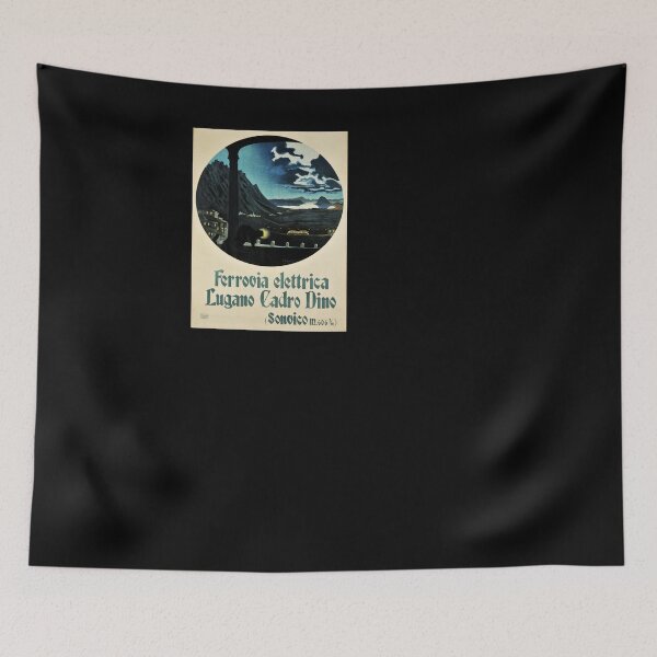 Item preview, retro iconic Lugano Cadre Dino designed and sold by CorasPosters.