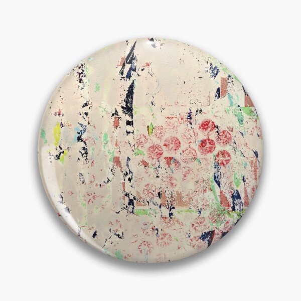 Item preview, "Happy Accidents #3" Gel Print Painting designed and sold by peonypours.