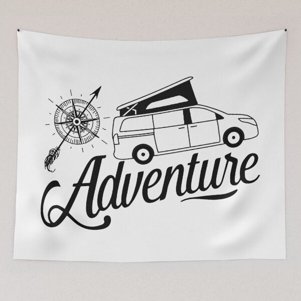 Item preview, campervan adventure designed and sold by leancircuit.