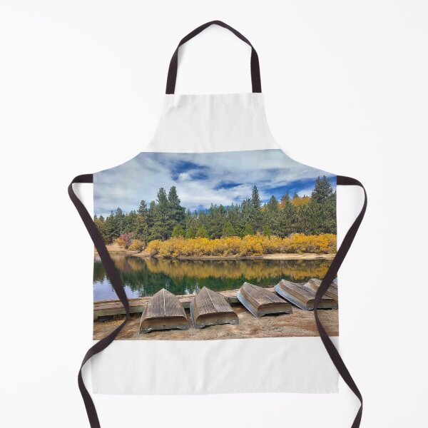 Item preview, Rowboats and Mountain Lake in Fall designed and sold by JamesKaoFoto.