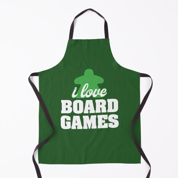 Item preview, I Love Board Games - Green designed and sold by RhoaDesigns.