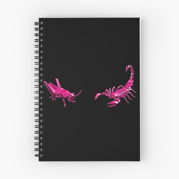 Item preview, The Scorpion Or The Grasshopper? - Pink Metallic Design designed and sold by Timebird.