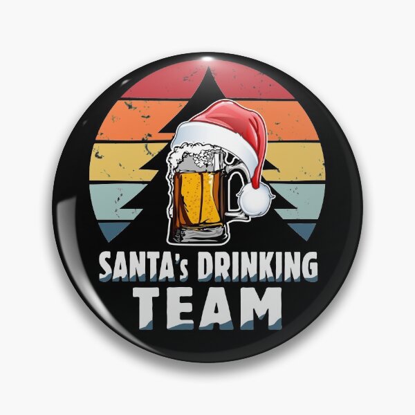 Item preview, Santa's Drinking Team - Funny Santa Christmas Team Vintage Design for Beer Lovers Mens and Womens - Parody to Cookie Baking Team - Awesome Christmas Family Matching Team Santa Gifts Pajamas T-shirts designed and sold by WG-Factory.