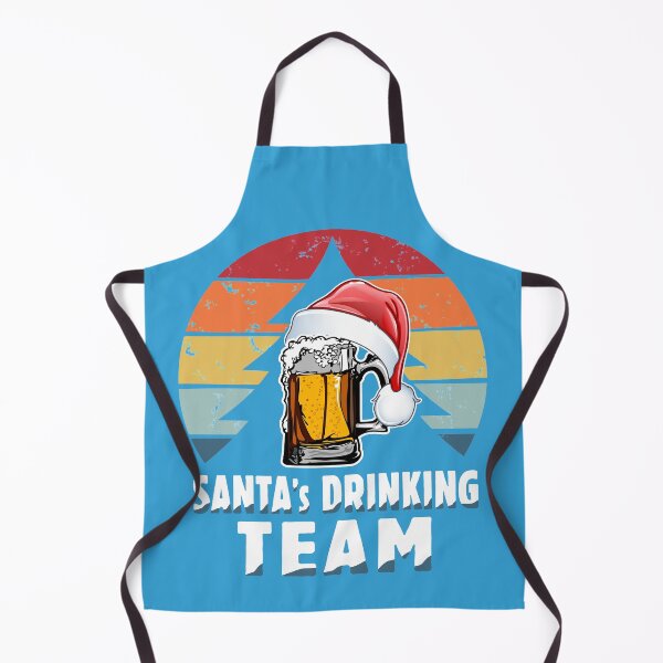 Item preview, Santa's Drinking Team - Funny Santa Christmas Team Vintage Design for Beer Lovers Mens and Womens - Parody to Cookie Baking Team - Awesome Christmas Family Matching Team Santa Gifts Pajamas T-shirts designed and sold by WG-Factory.