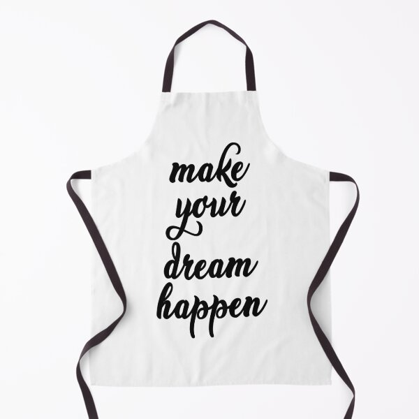 Item preview, Make Your Dream Happen Quote Art Design Inspirati designed and sold by vividpixelusa.