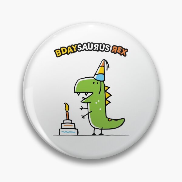 Item preview, BirthdaySaurus Rex designed and sold by zoljo.
