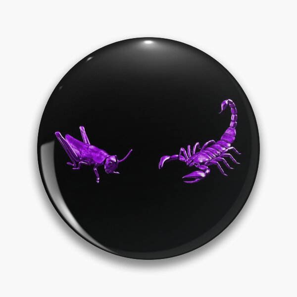 Item preview, The Scorpion Or The Grasshopper? - Purple Metallic Design designed and sold by Timebird.