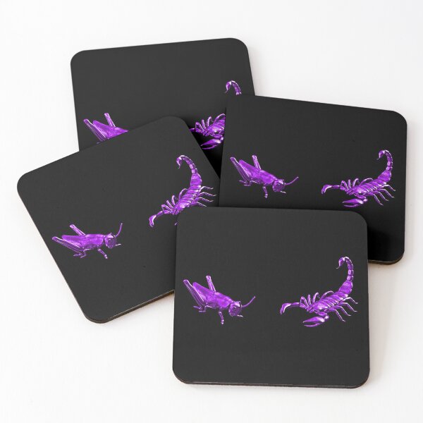 Item preview, The Scorpion Or The Grasshopper? - Purple Metallic Design designed and sold by Timebird.