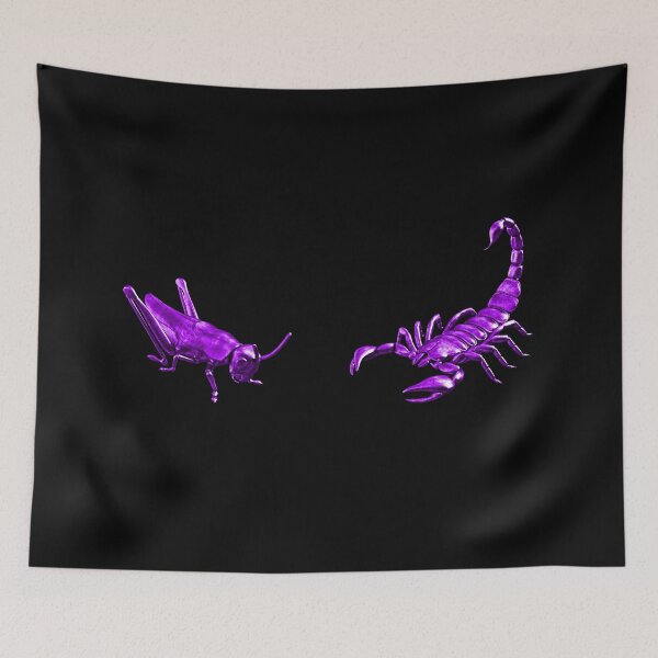 Item preview, The Scorpion Or The Grasshopper? - Purple Metallic Design designed and sold by Timebird.