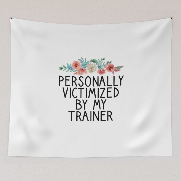 Item preview, Personally Victimized By My Trainer designed and sold by Chamssou.