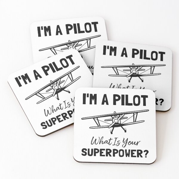 Item preview, i'm a pilot what is your superpower? designed and sold by Life Shop.