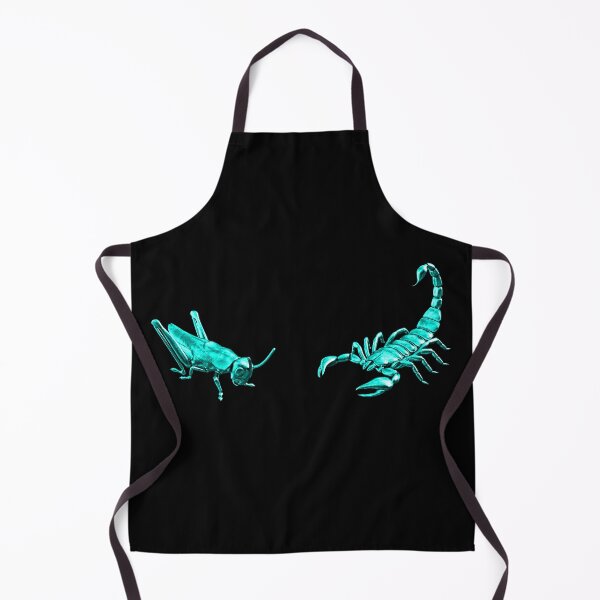 Item preview, The Scorpion Or The Grasshopper? - Turquoise Metallic Design designed and sold by Timebird.