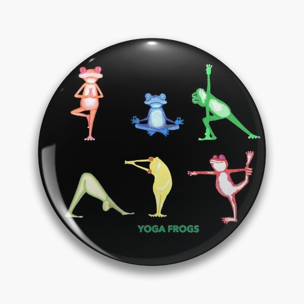 Item preview, Yoga Frog Buddies designed and sold by janraydesigns.