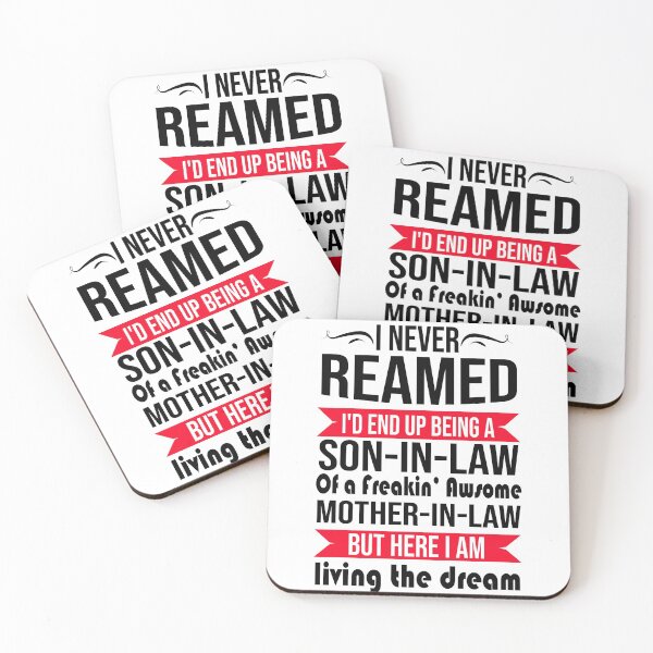Item preview, Mens Funny Son In Law Of A Freaking Awesome Mother In Law designed and sold by Shopini.