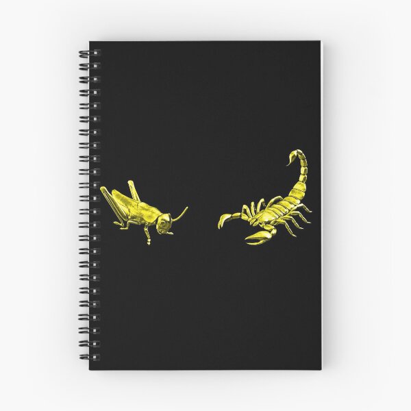 Item preview, The Scorpion Or The Grasshopper? - Yellow Metallic Design designed and sold by Timebird.