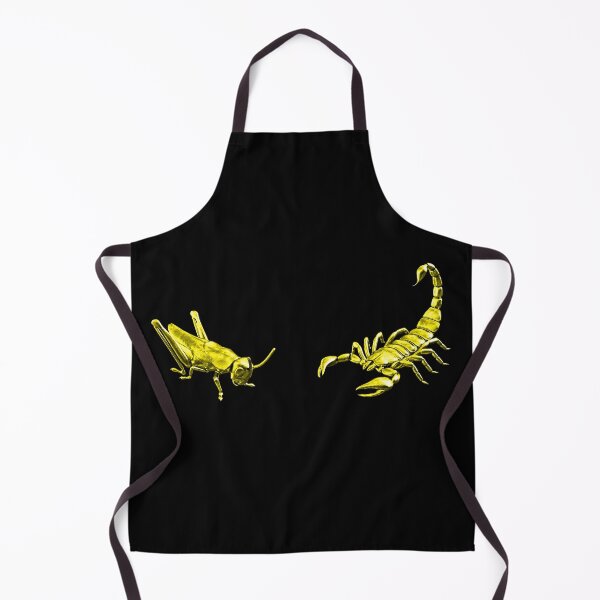 Item preview, The Scorpion Or The Grasshopper? - Yellow Metallic Design designed and sold by Timebird.
