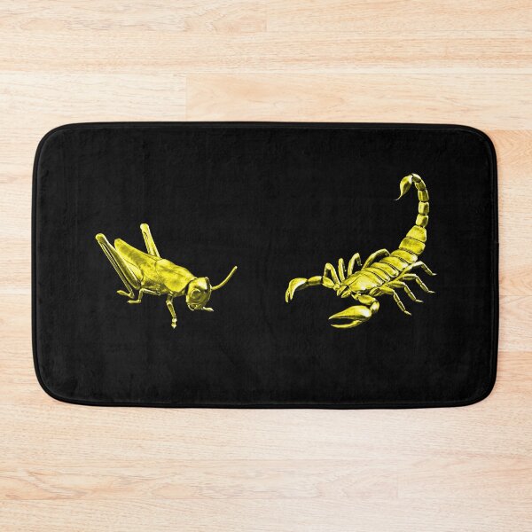 Item preview, The Scorpion Or The Grasshopper? - Yellow Metallic Design designed and sold by Timebird.
