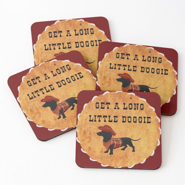 Item preview, Get A Long, Little Doggie designed and sold by badbadbeans.
