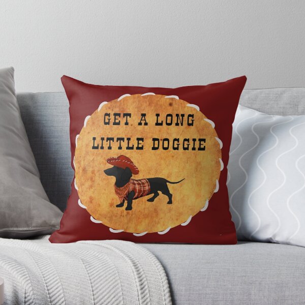 Mud Pie Small Hooked Throw Pillow - DOG MOM 8 x 8