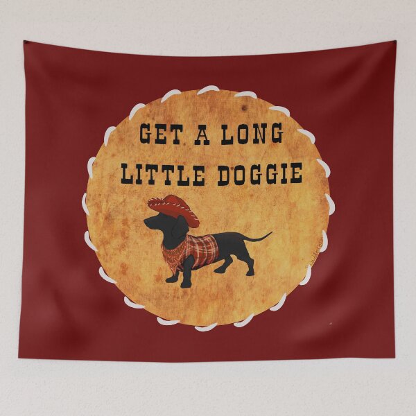 Item preview, Get A Long, Little Doggie designed and sold by badbadbeans.