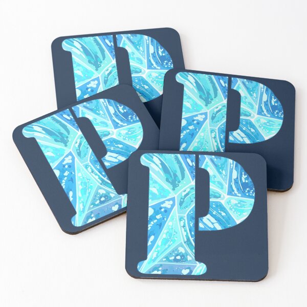 Item preview, Ocean Crystal Letter-P designed and sold by PocketShadow.