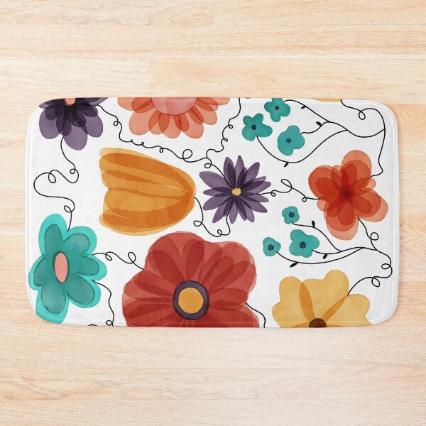 Item preview, Watercolor Flowers in Springtime designed and sold by AkiSunshin.
