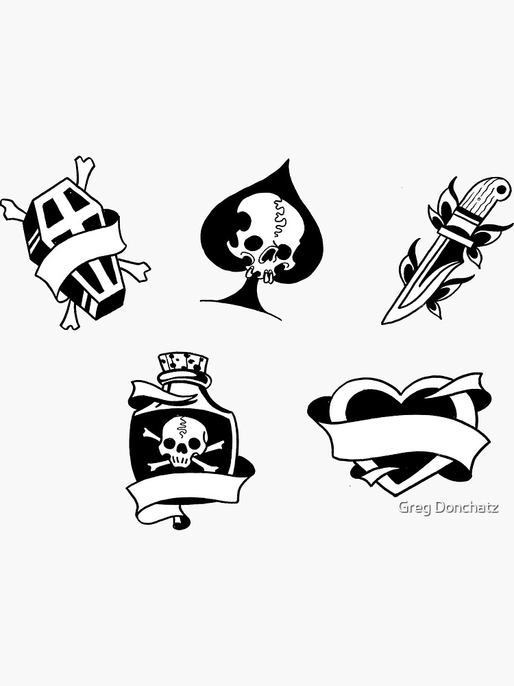 Spade Tattoo Vector Design Royalty Free SVG, Cliparts, Vectors, and Stock  Illustration. Image 158087456.
