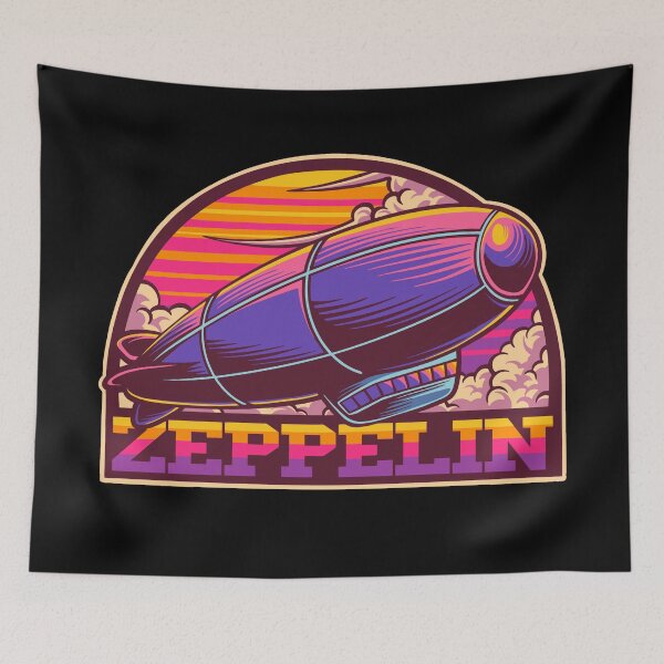 Item preview, Zeppelin Retro Airship  designed and sold by Artcraft-Ink.