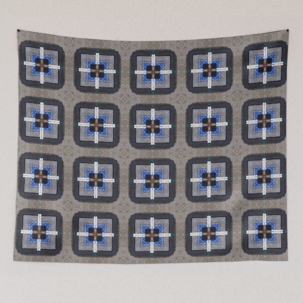 Item preview,  Stone Steps Mosaic Artwork Artist Jenny Meehan  designed and sold by Jenny Meehan Art Prints and Patterns  .