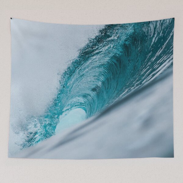 Item preview, Dark and Stormy Blue Ocean Waves designed and sold by JaunzemsR.