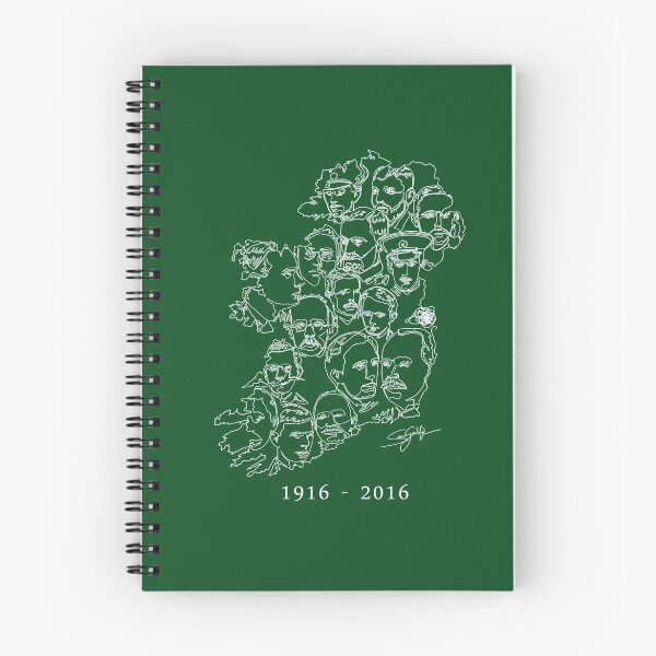 Item preview, 1916 commemorative print: White on Green designed and sold by IOMAprints.