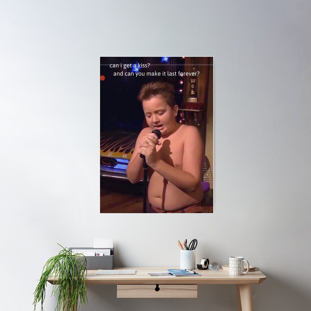 Gibby Singing - iCarly Poster