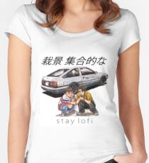 Initial LoFi Women's Fitted Scoop T-Shirt