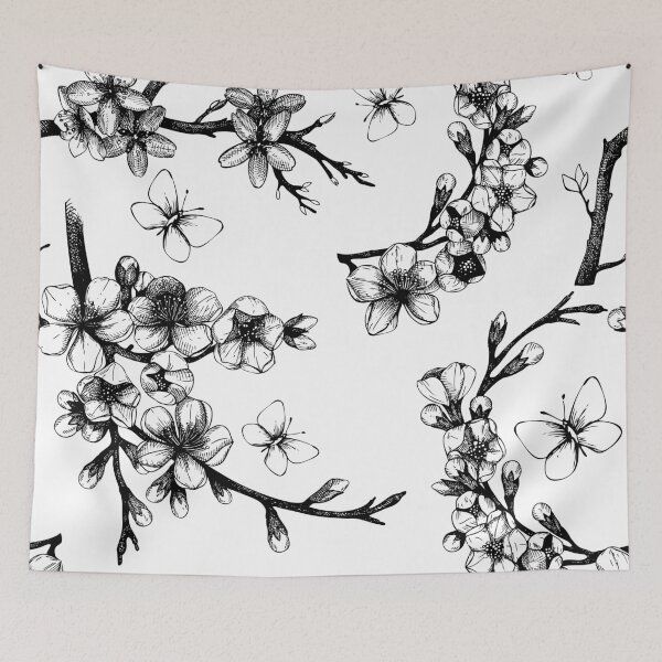 Item preview, Blooming Tree Floral Pattern designed and sold by findot.