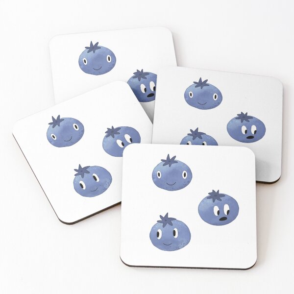 Item preview, Cute Blueberry friends designed and sold by Allison Scianna.