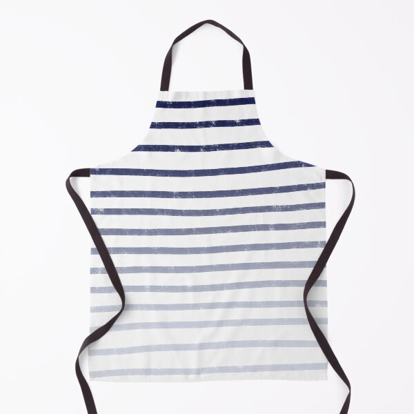 Item preview, Hand Drawn Ombre Stripes (navy blue/white) designed and sold by Design Minds Boutique.