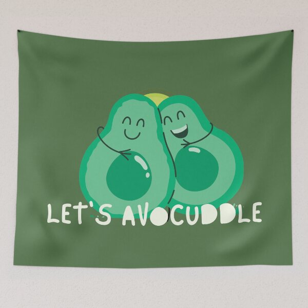 Item preview, Let's Avocuddle designed and sold by Windmill Wildflowers.