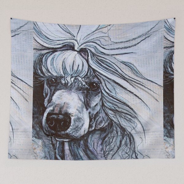 Item preview, Poodle cute pet dog dogs pets puppy art caniche pop art barber hair designed and sold by Coolstuff4you71.
