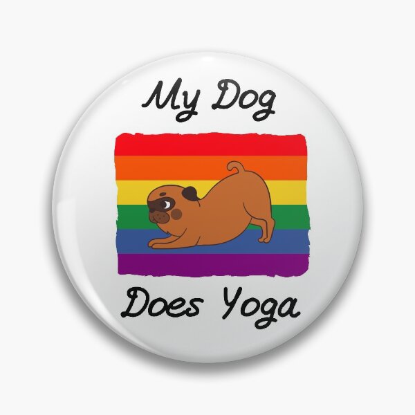 Item preview, Cute Dog Do Yoga To Burn Off The Crazy designed and sold by SimpleUniverse.