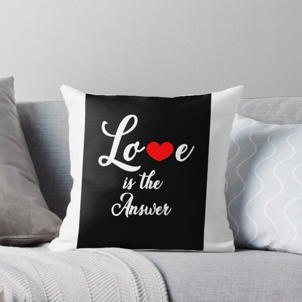 Item preview, Love Is The Answer Quote Art Design Inspirational designed and sold by vividpixelusa.