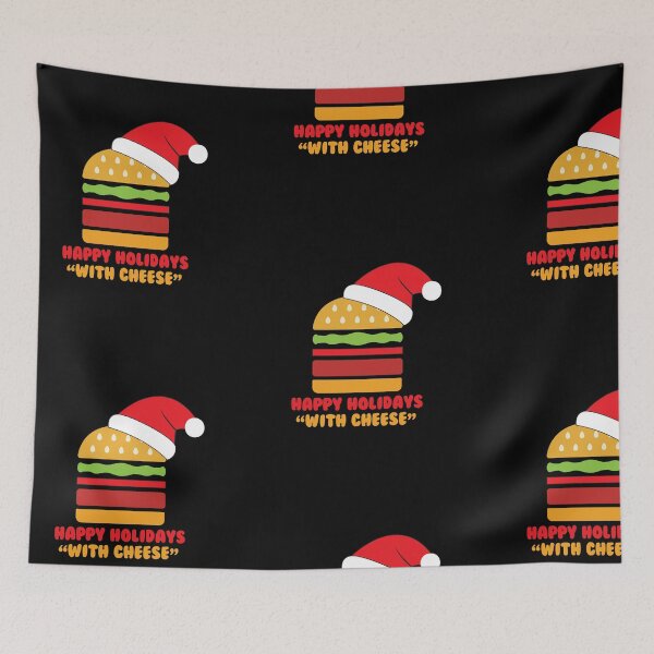 Item preview, Happy Holidays With Cheese designed and sold by camelia khaled.