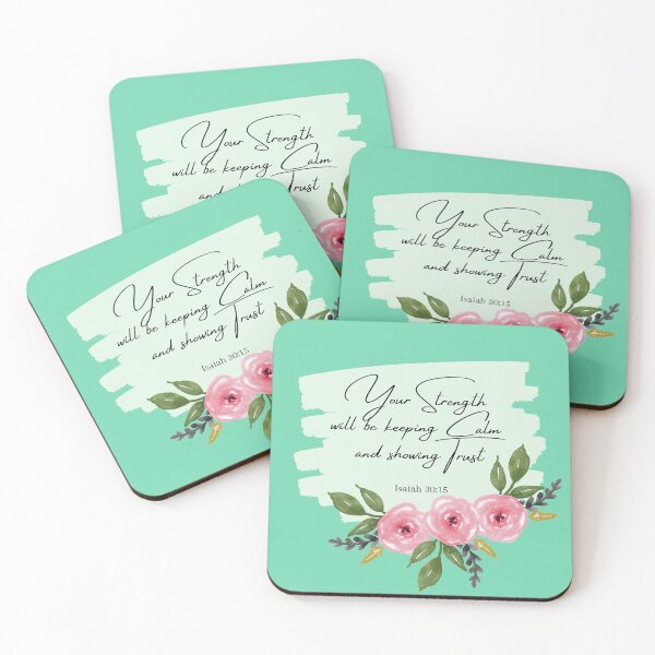 Item preview, Keeping Calm and Showing Trust - Isaiah 30:15 designed and sold by fsultesart.