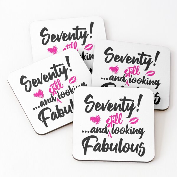 Item preview, Seventy and Still Looks Fabulous Birthday designed and sold by IdentiTee Studios.