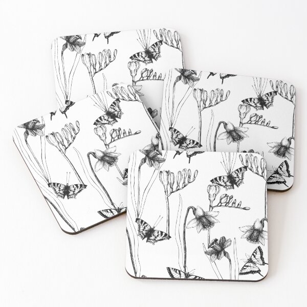 Item preview, Butterfly Floral Pattern designed and sold by findot.