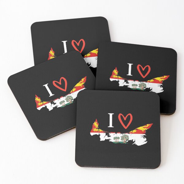 Item preview,  I love Prince Edward Island with Flag 2 designed and sold by onepony.
