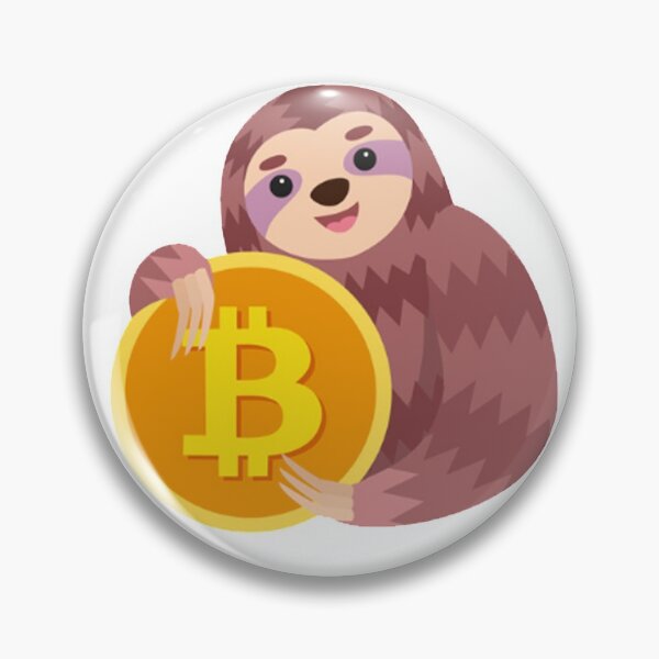 Item preview, sloths with Bitcoin  designed and sold by zanbo.